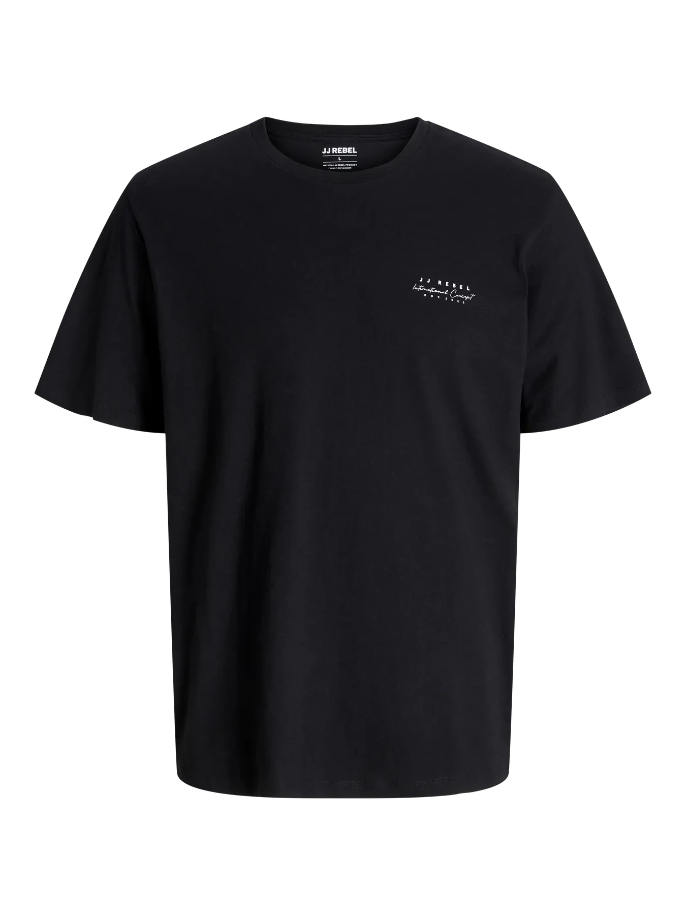 JJ REBEL Muška majica na kratke rukave 12281954, Crna