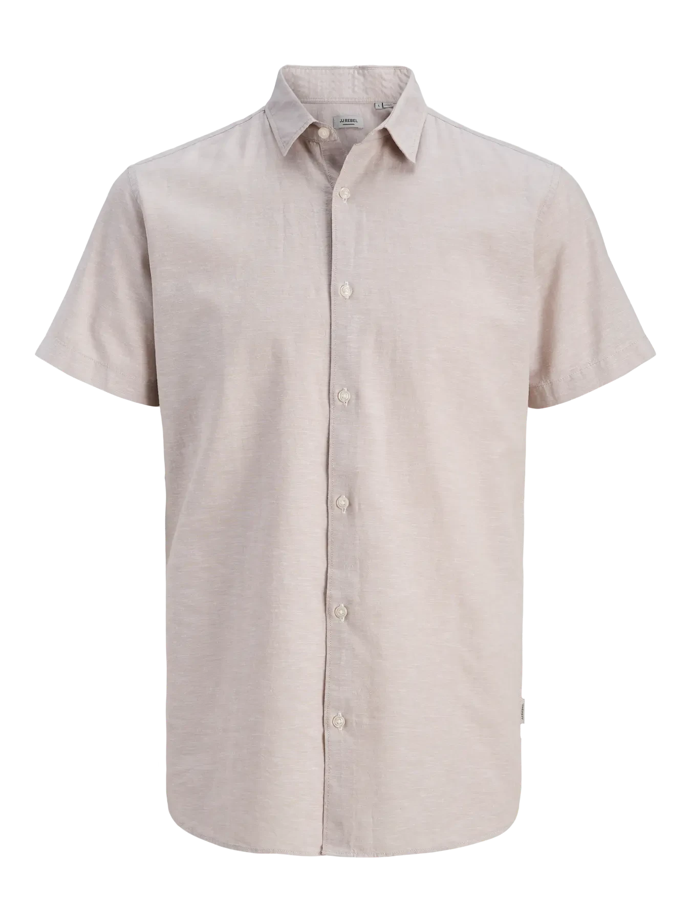 JJ REBEL Muška košulja na kratke rukave 12270668, Bež