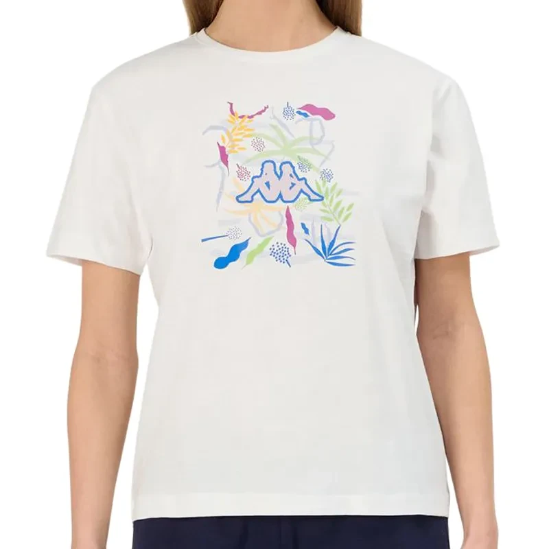 Kappa Ženska majica Logo Gamino, Bela