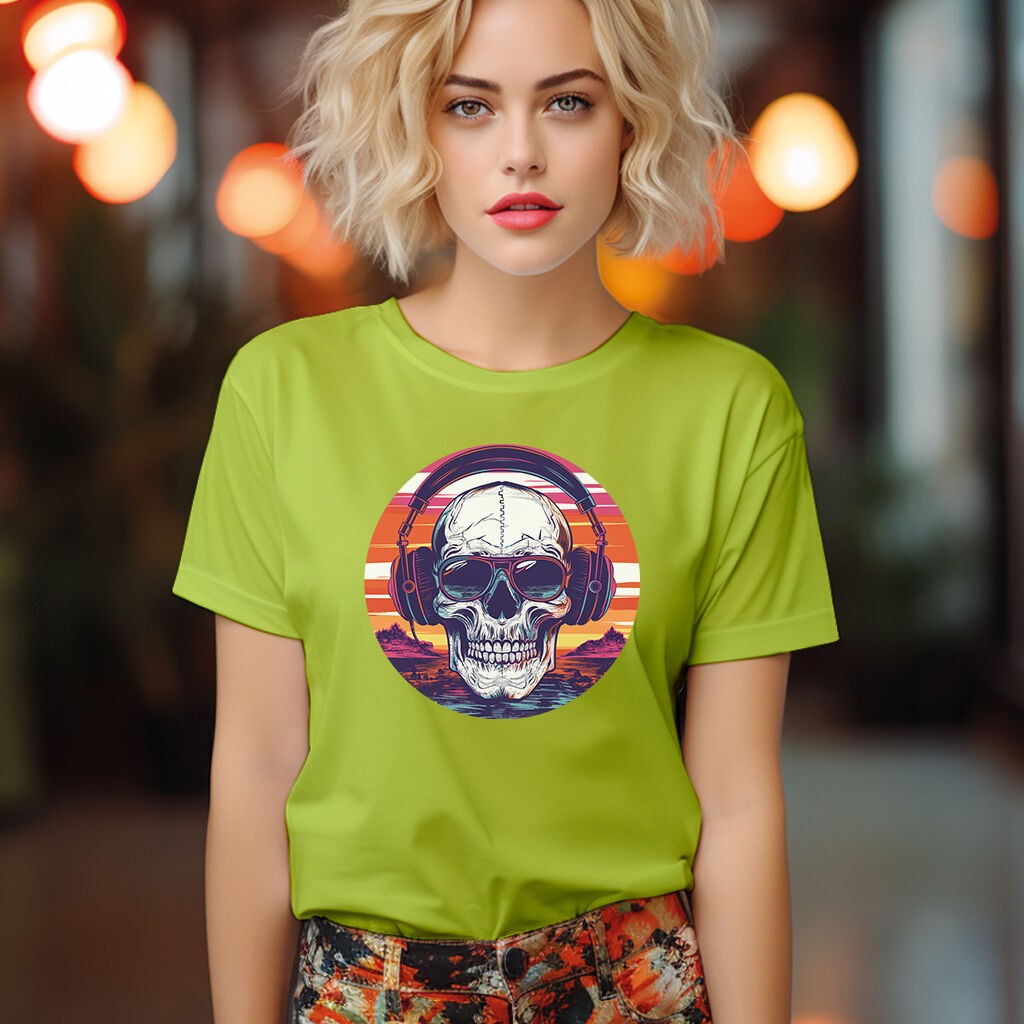 Camiseta Majica sa štampanim printom Cam 365, Ženska, Limeta