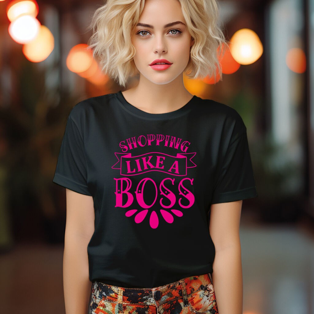 Camiseta Majica sa štampanim printom Cam 219, Ženska, Crna