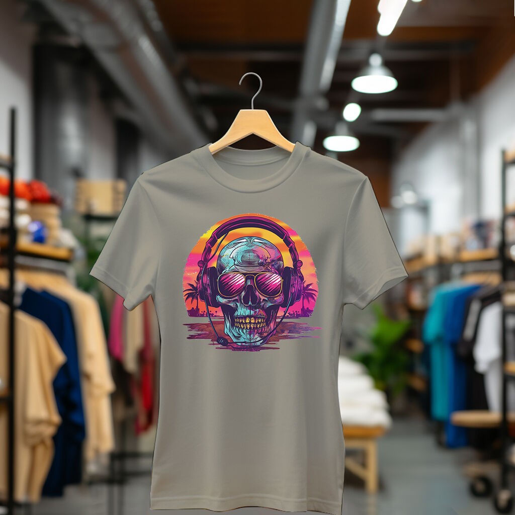 Camiseta Majica sa štampanim printom Cam 361, Ženska, Kaki