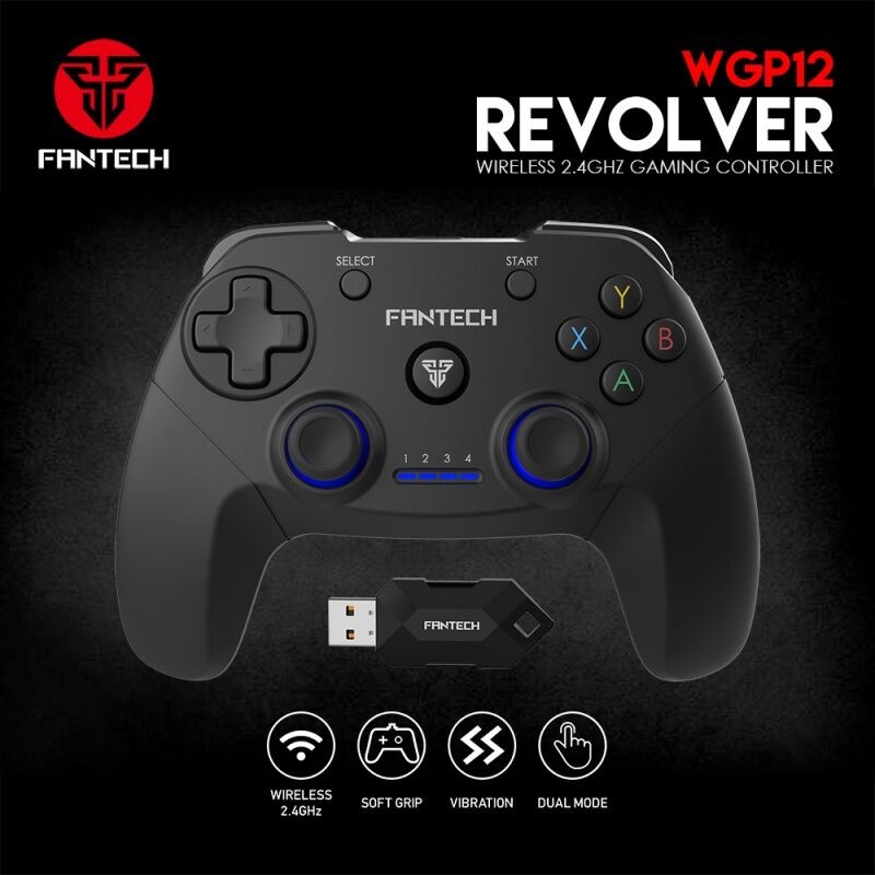 Fantech Džojstik WGP12 Revolver, Wifi, Crni