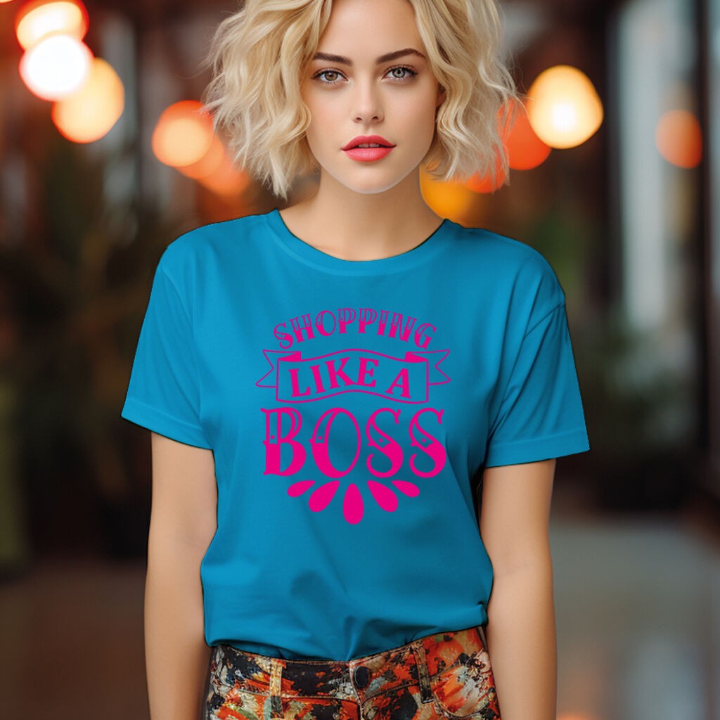 Camiseta Majica sa štampanim printom Cam 219, Ženska, Akva