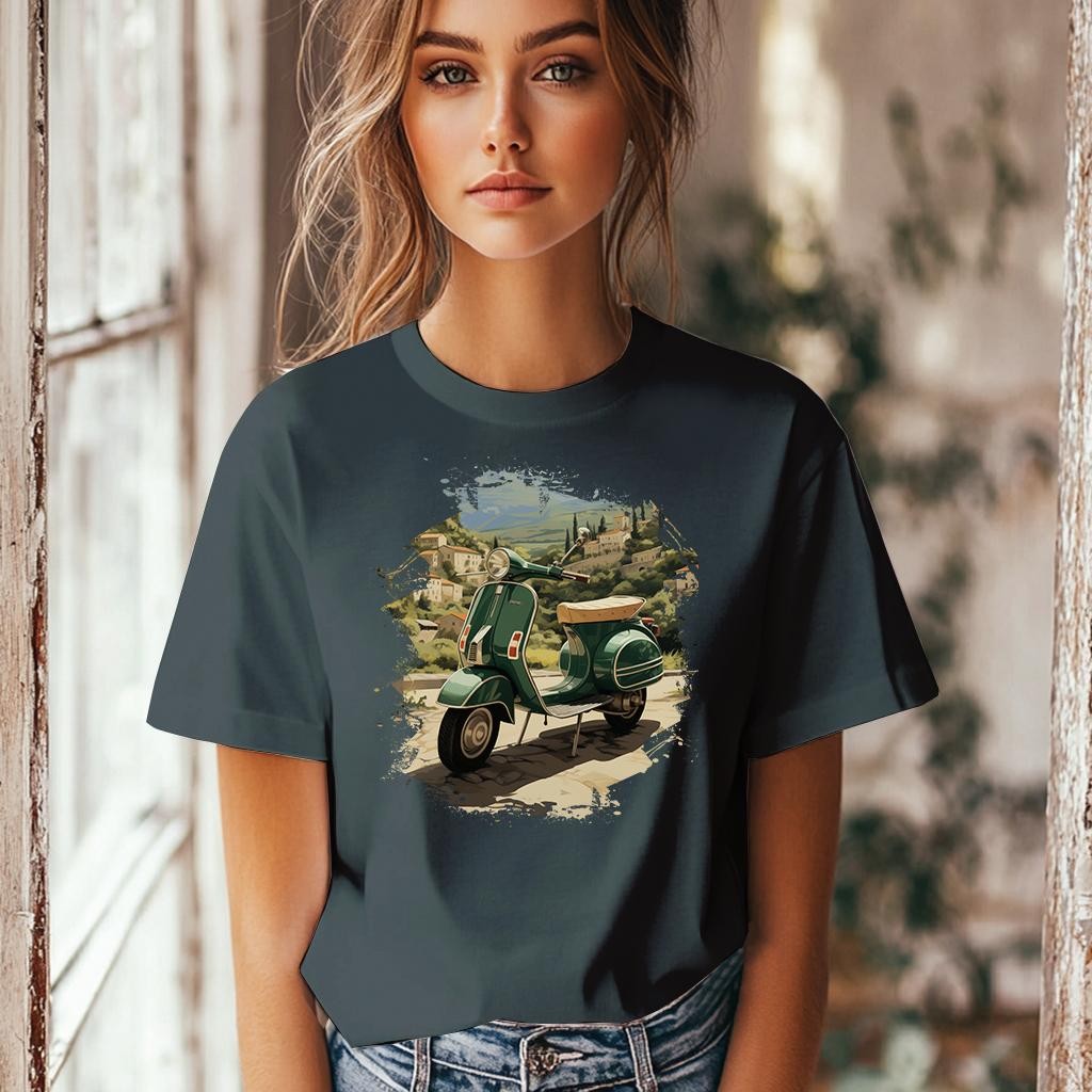 Camiseta Majica sa štampanim printom Cam 358, Ženska, Teksas