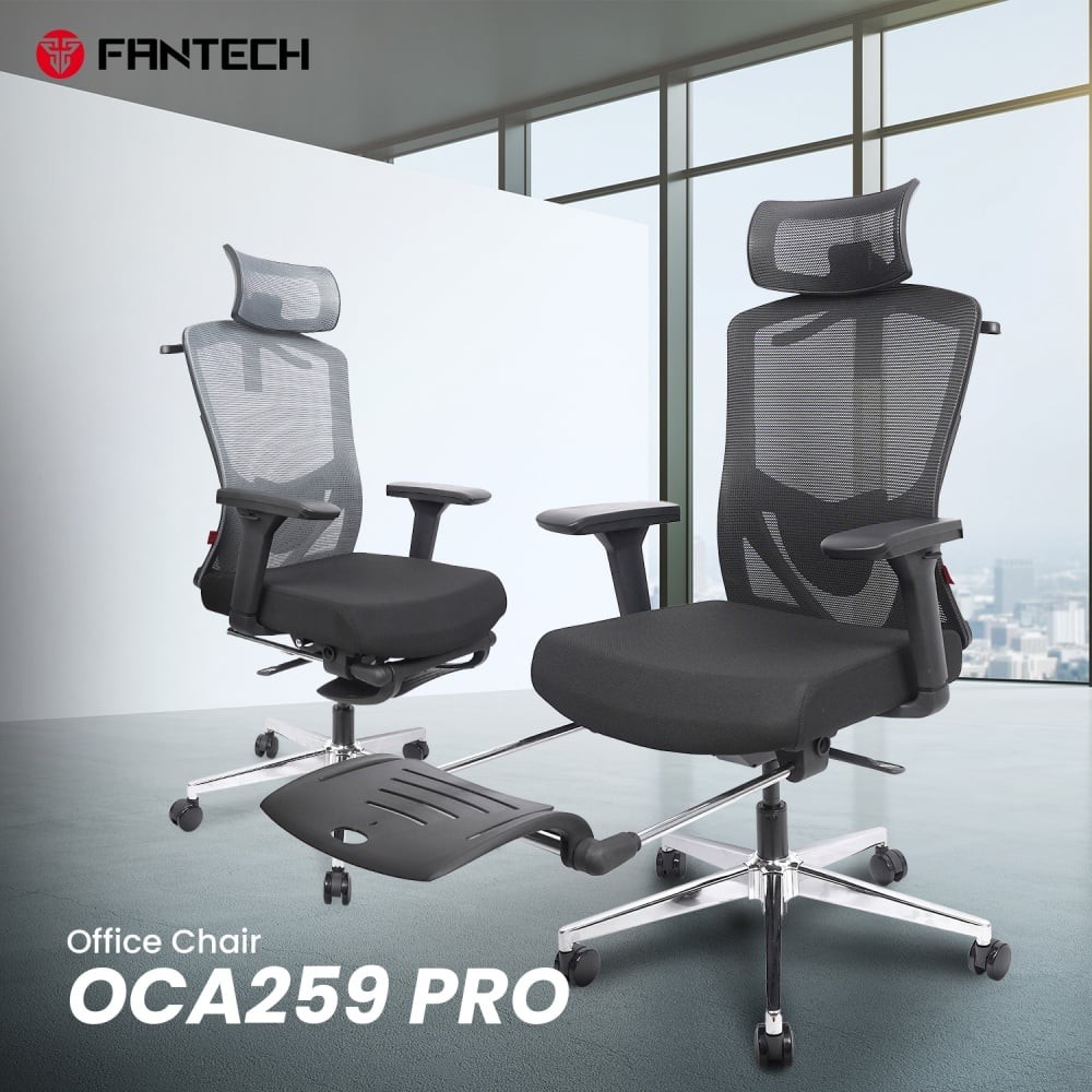 Fantech Kancelarijska stolica OC-A259 Pro, Crna