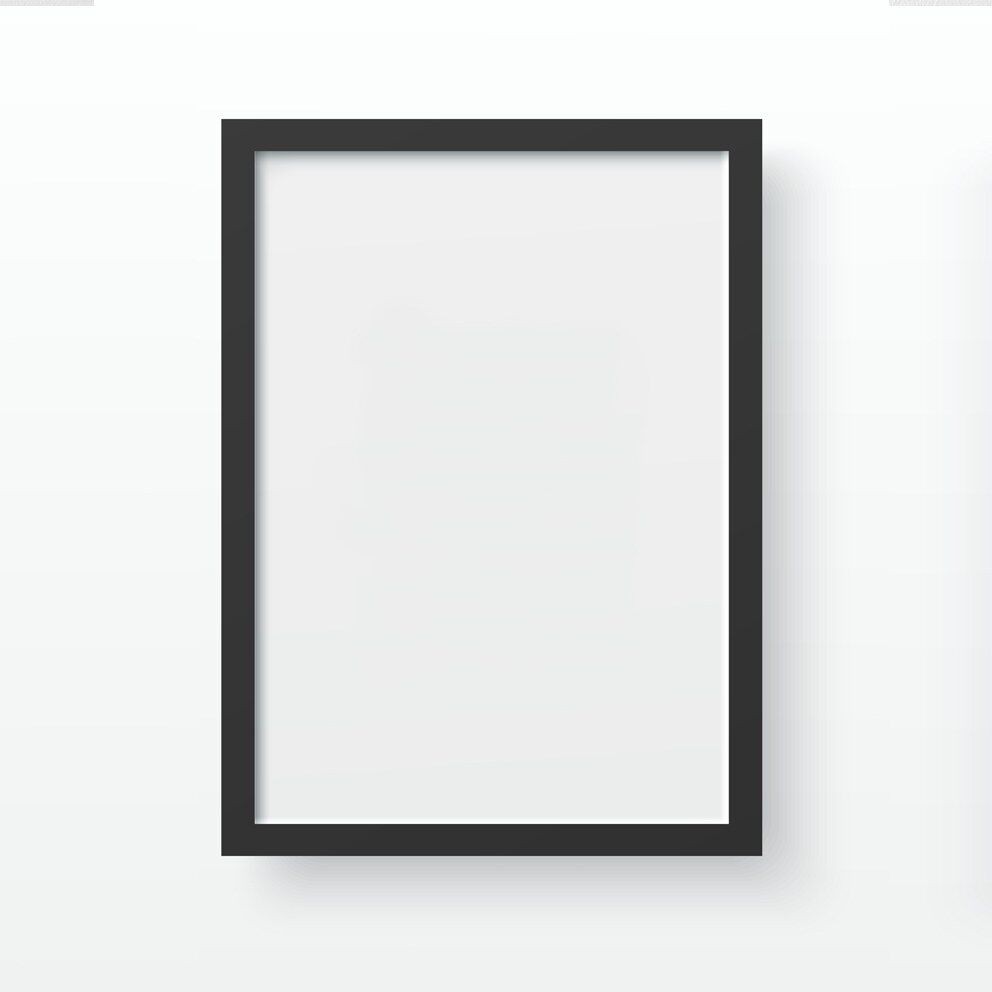 Wallity Ram za slike, A3, Crni