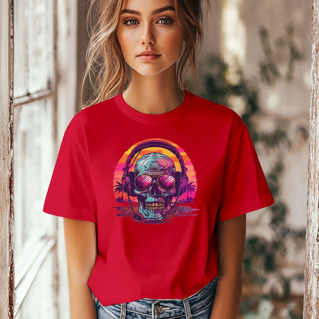 Camiseta Majica sa štampanim printom Cam 361, Ženska, Crvena