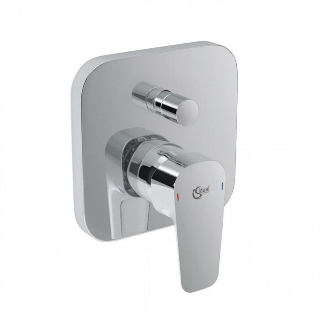 Ideal Standard Maska za ugradnu bateriju za tuš kabinu sa prebacivačem Ceraplan III A6115AA, Hrom