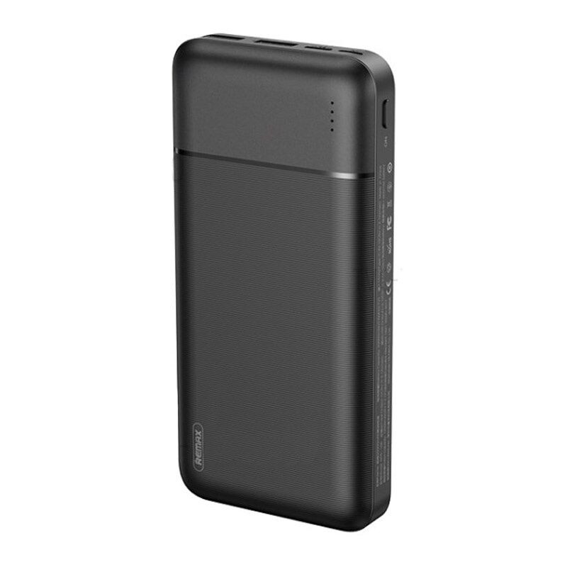 Remax Power bank Lango RPP-166, 2 USB, 20000mAh, Crni