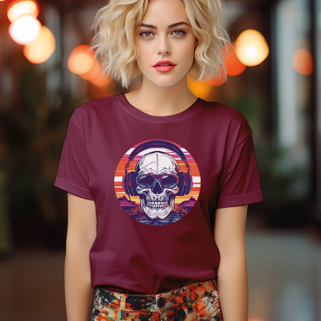 Camiseta Majica sa štampanim printom Cam 365, Ženska, Bordo