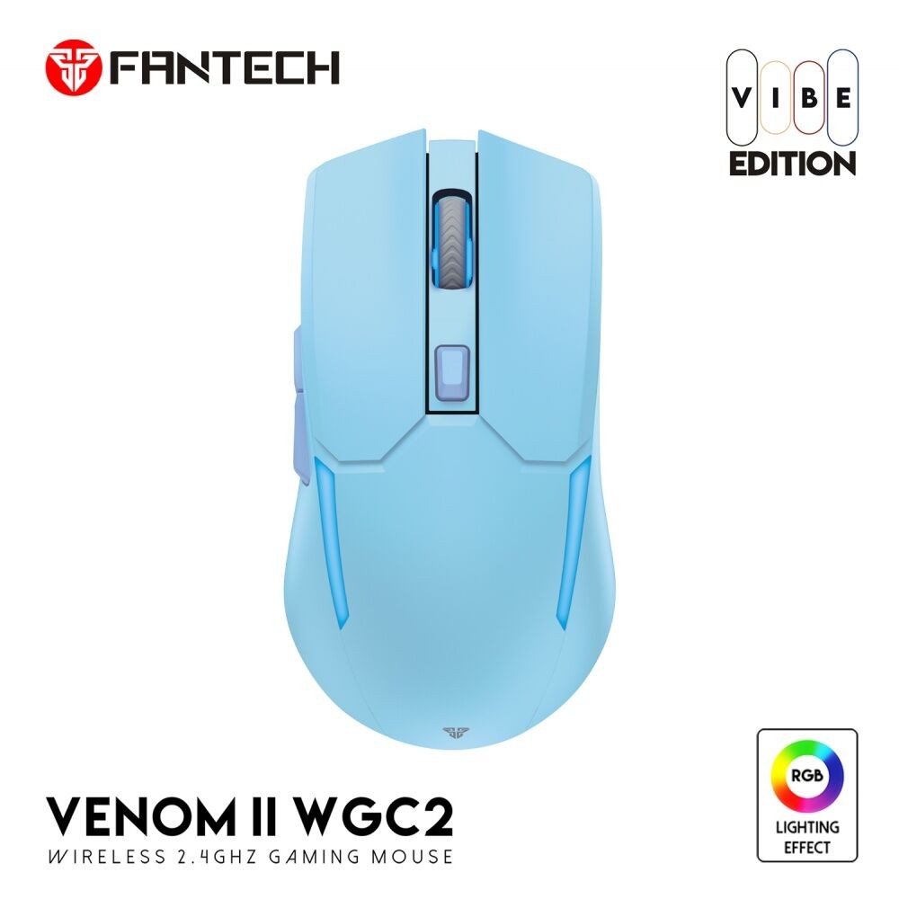 Fantech Gaming bežični miš WGC2 Venom II, Wifi, Plavi