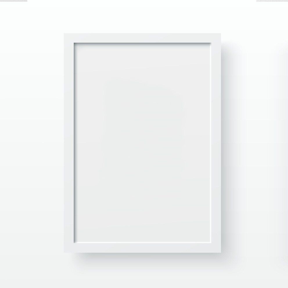 Wallity Ram za slike, A4, Beli