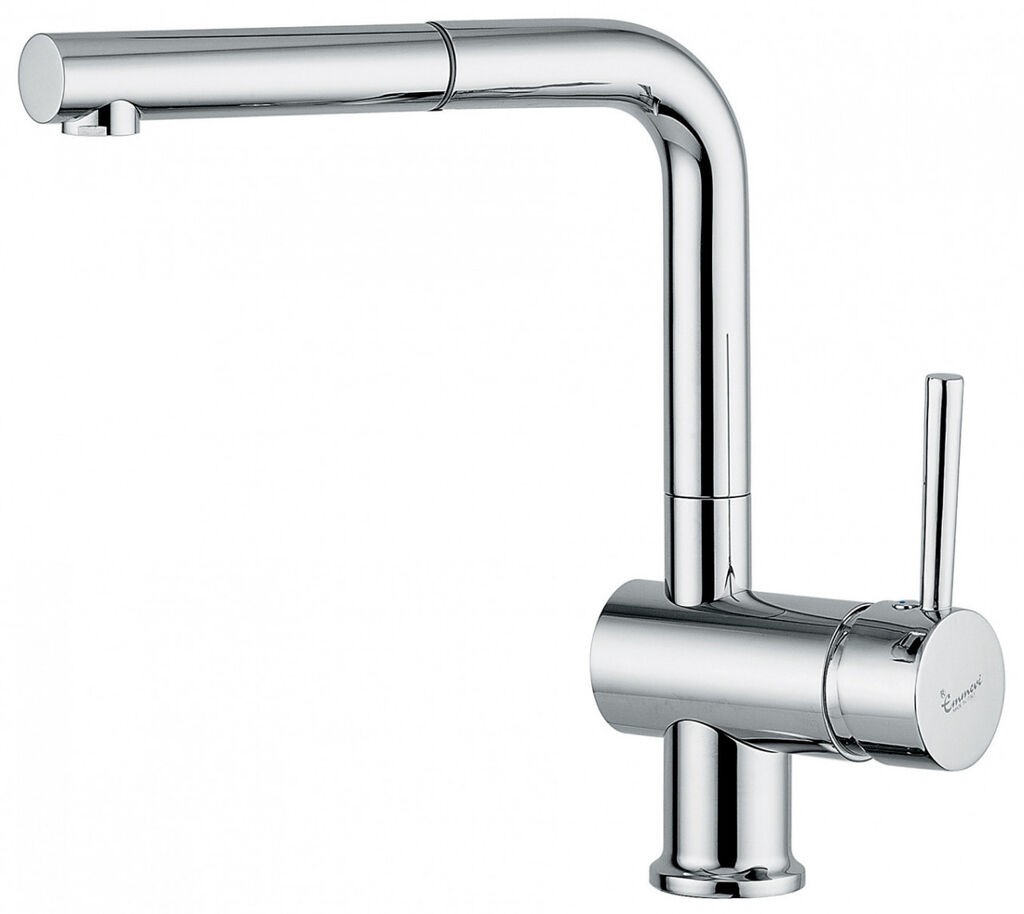 Emmevi Baterija za sudoperu Piper CR45066 sa 2 cevi i izvlačećim tušem