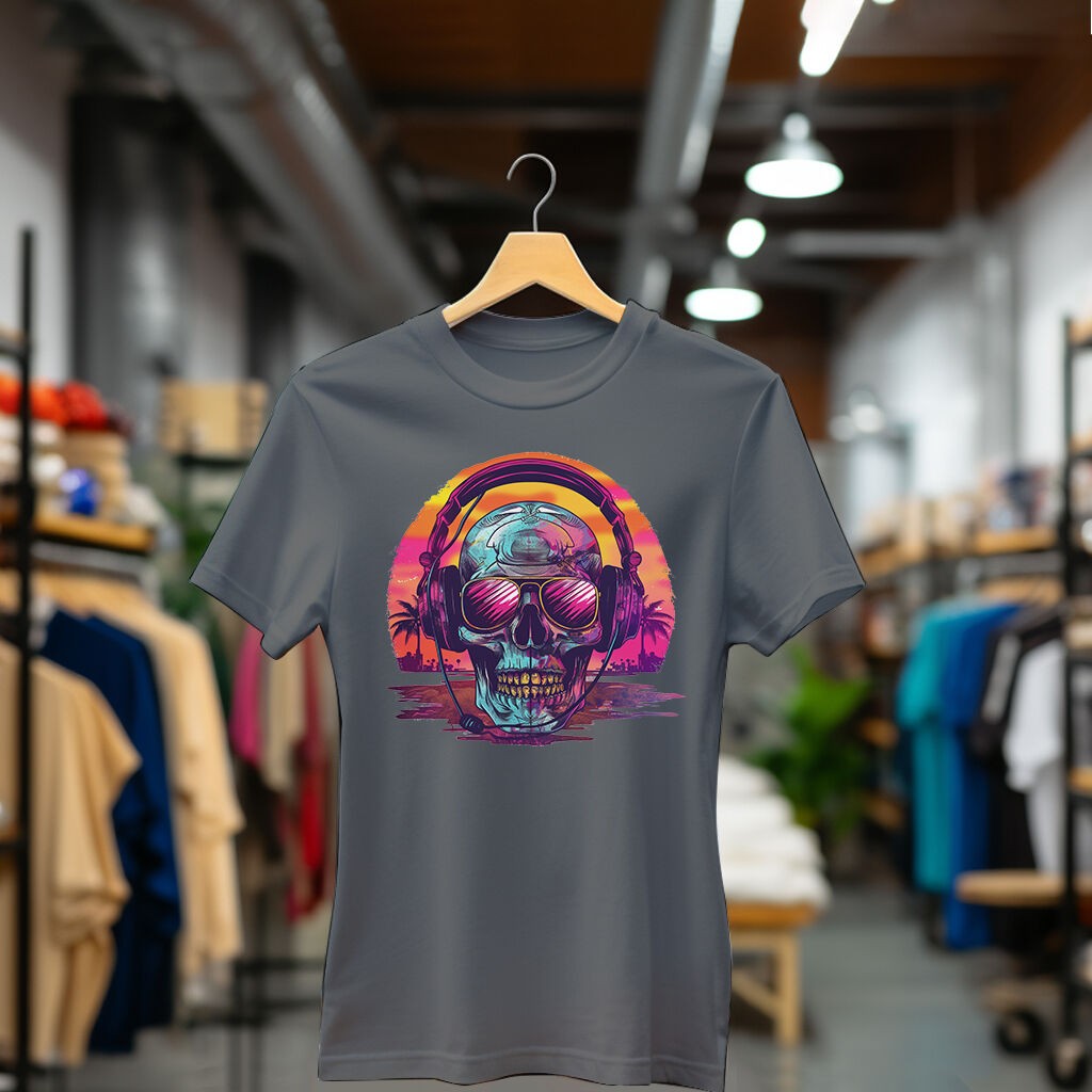 Camiseta Majica sa štampanim printom Cam 361, Ženska, Tamnosiva