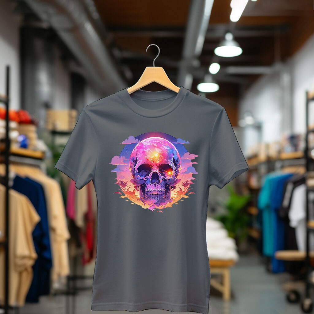 Camiseta Majica sa štampanim printom Cam 359, Ženska, Tamnosiva