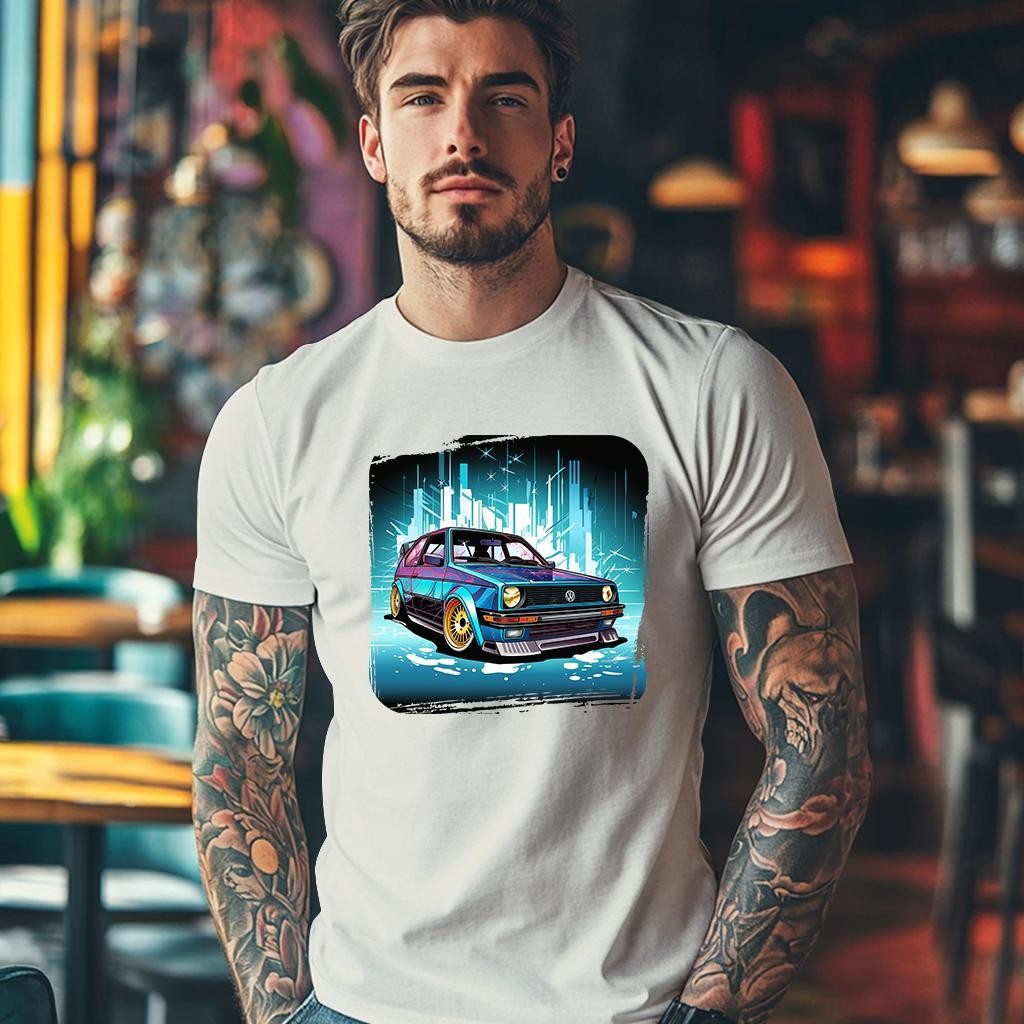 Camiseta Majica sa štampanim printom Cam 850, Muška, Prljavo Bela