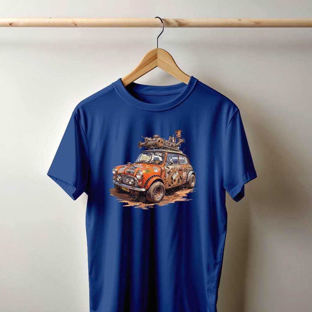 Camiseta Majica sa štampanim printom Cam 854, Muška, Borovnica