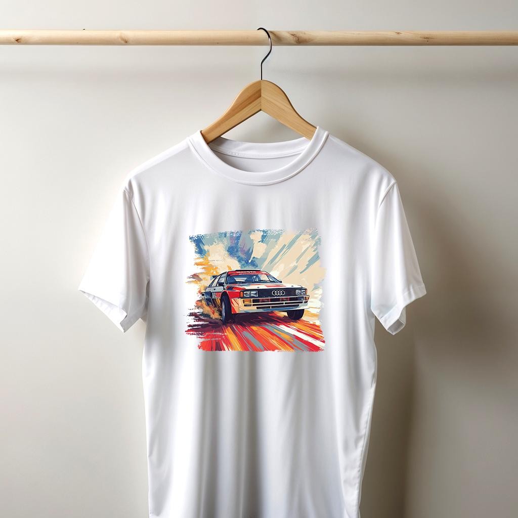 Camiseta Majica sa štampanim printom Cam 844, Muška, Bela