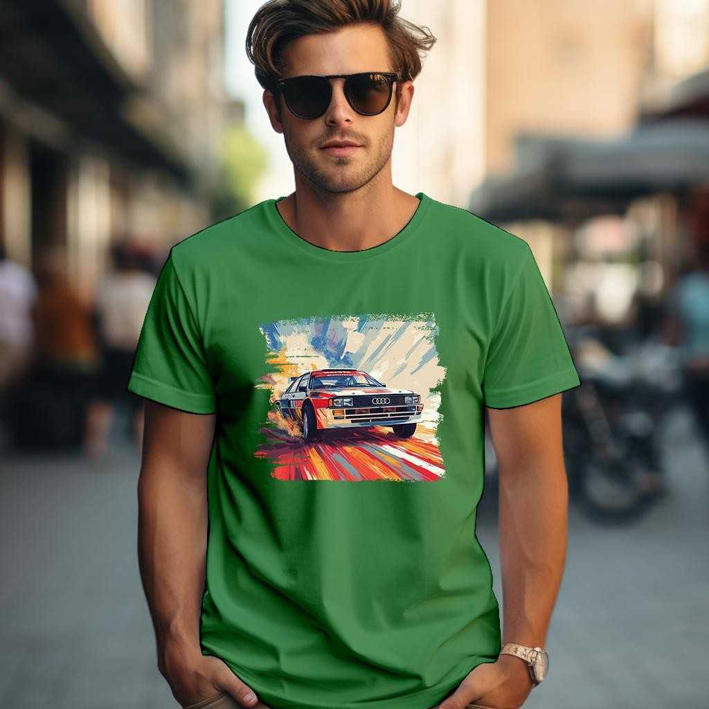 Camiseta Majica sa štampanim printom Cam 844, Muška, Zelena