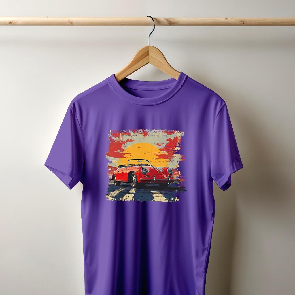 Camiseta Majica sa štampanim printom Cam 843, Muška, Lavanda