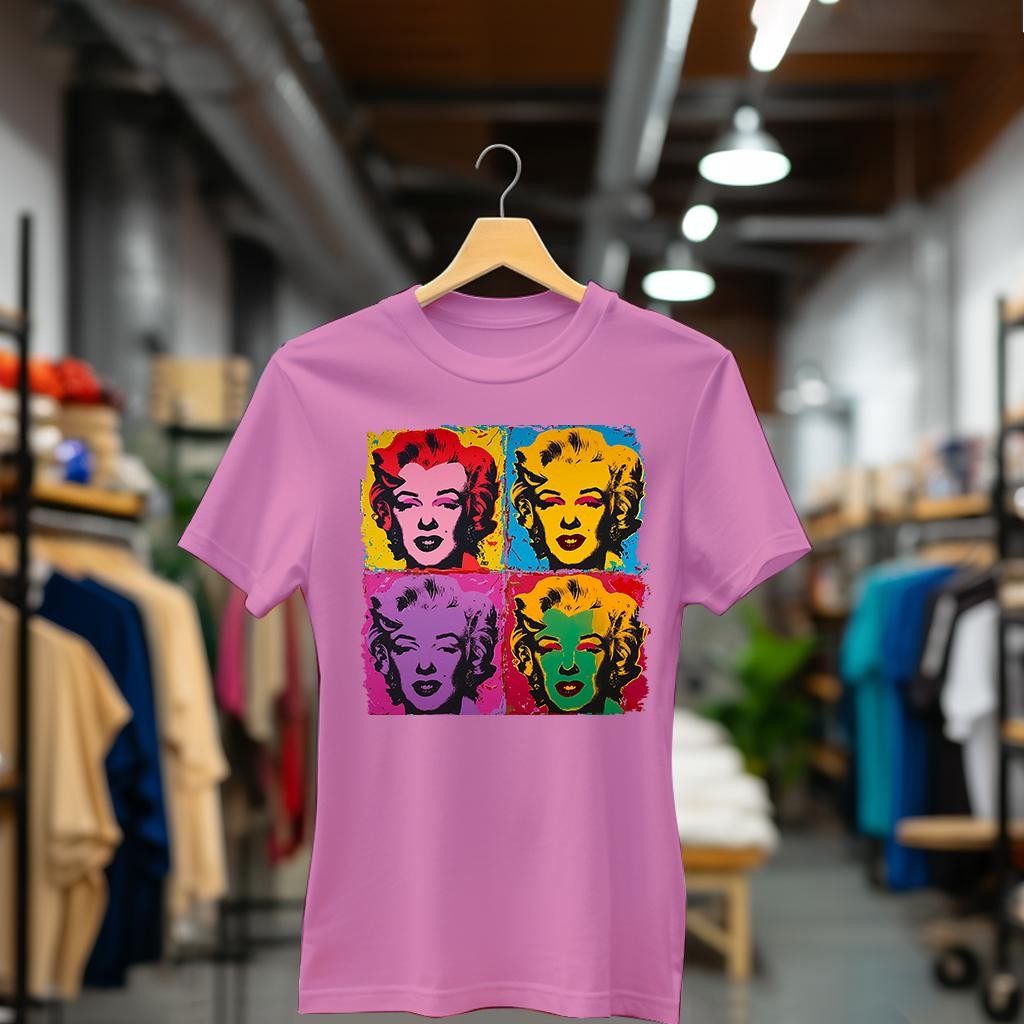 Camiseta Majica sa štampanim printom Cam 857, Ženska, Orhideja