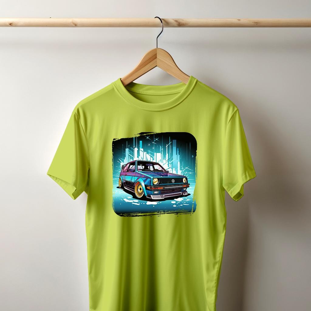 Camiseta Majica sa štampanim printom Cam 850, Muška, Limeta
