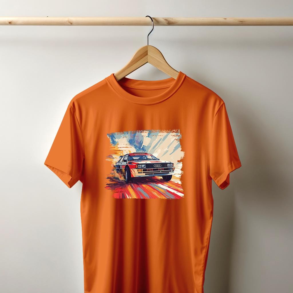 Camiseta Majica sa štampanim printom Cam 844, Muška, Narandžasta