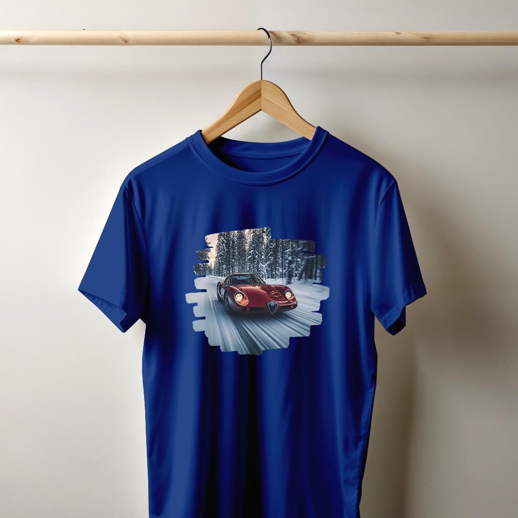 Camiseta Majica sa štampanim printom Cam 847, Muška, Indigo