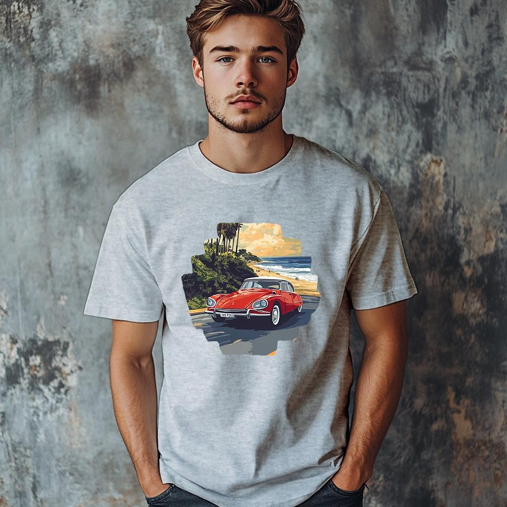 Camiseta Majica sa štampanim printom Cam 846, Muška, Hrom