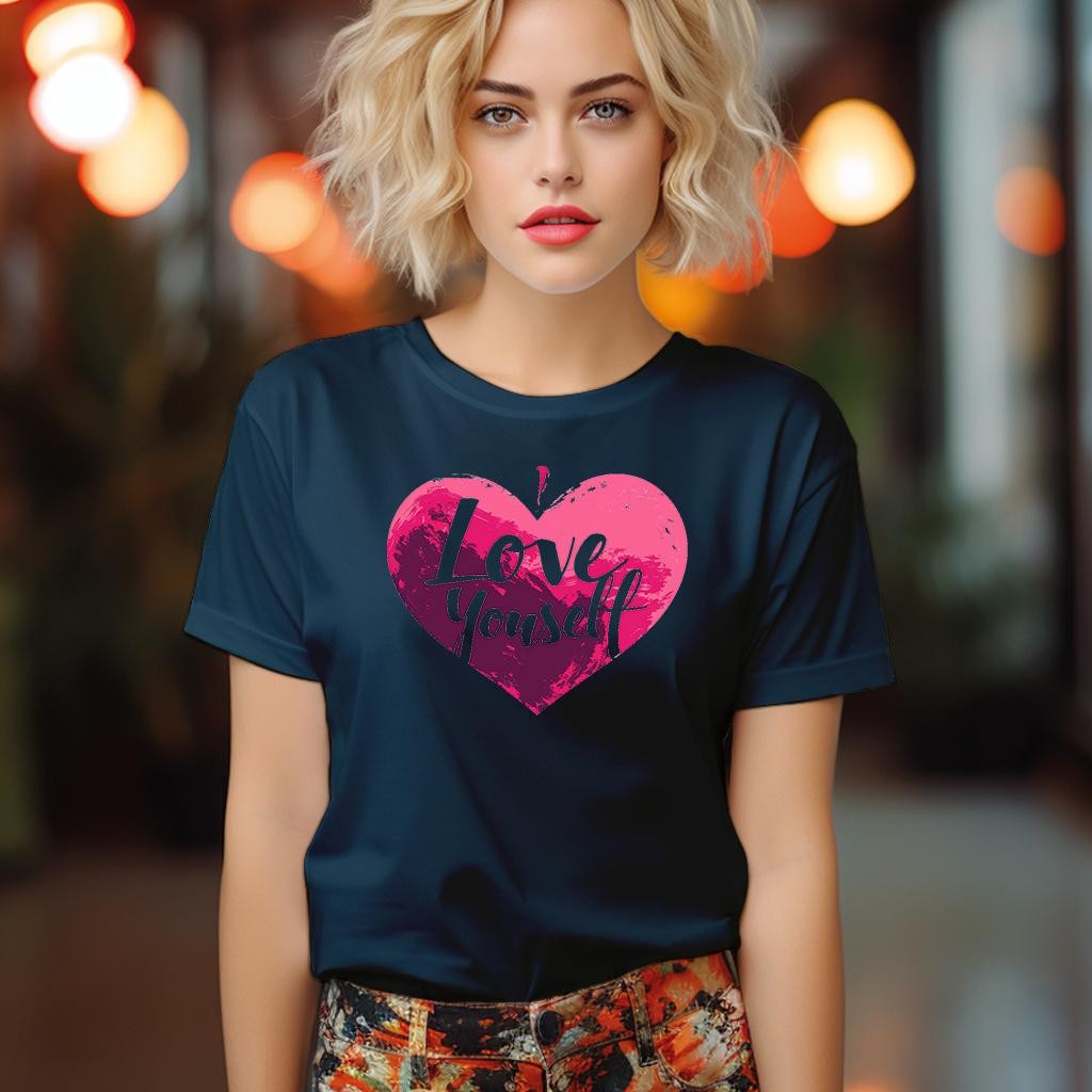 Camiseta Majica sa štampanim printom Cam 859, Ženska, Tamnoplava