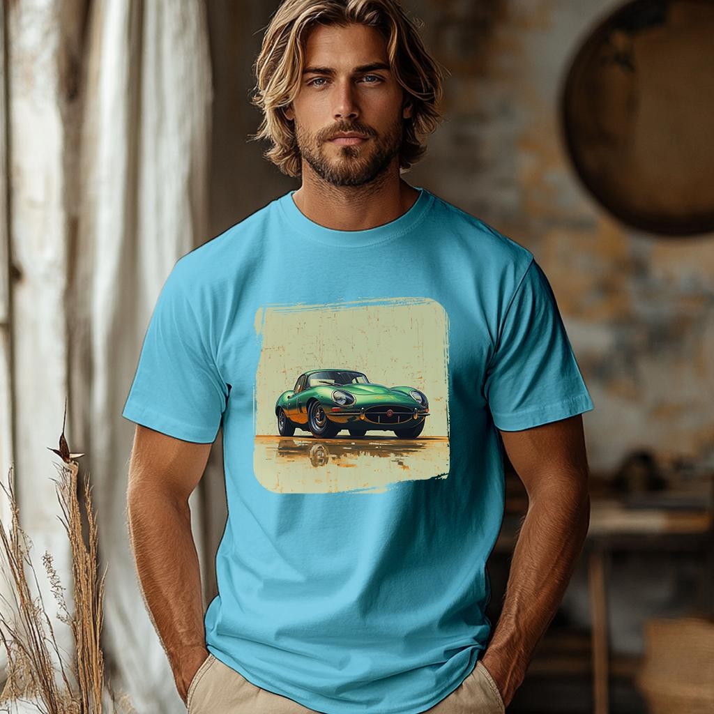 Camiseta Majica sa štampanim printom Cam 853, Muška, Akvamarin