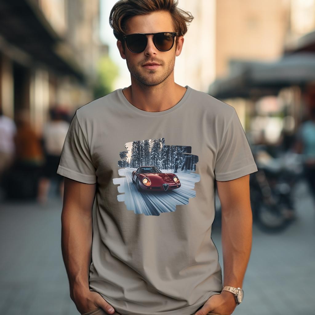 Camiseta Majica sa štampanim printom Cam 847, Muška, Cink