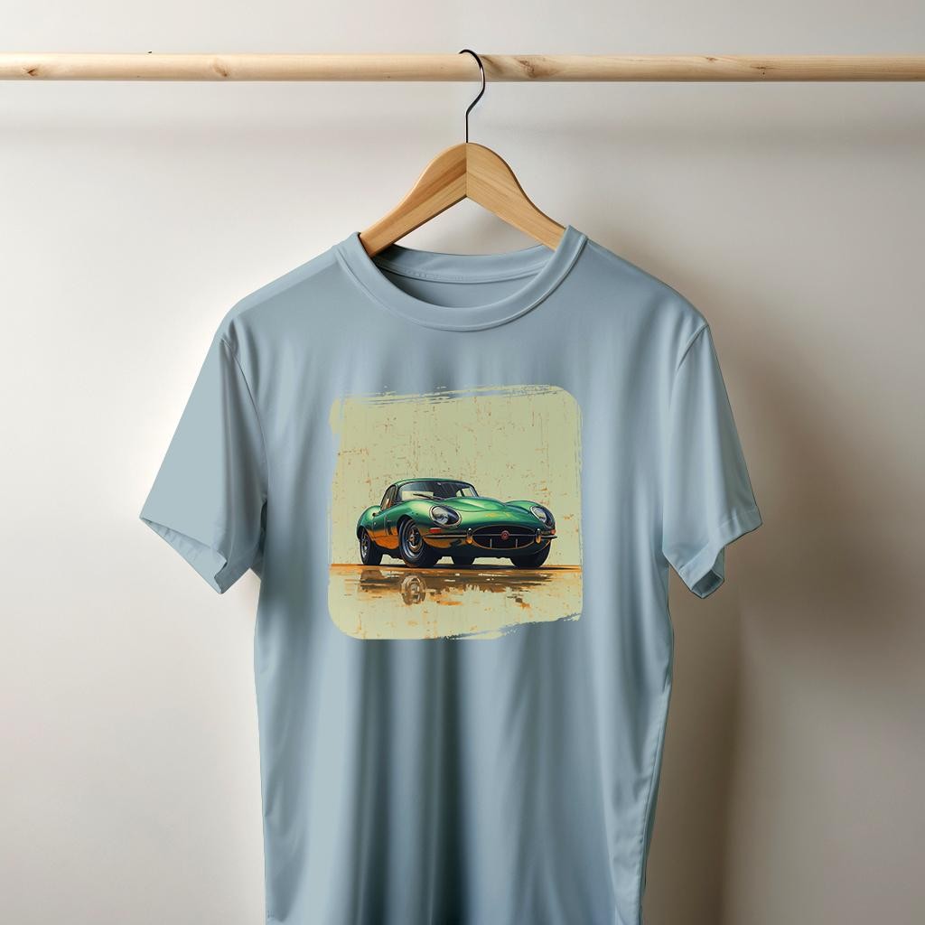 Camiseta Majica sa štampanim printom Cam 853, Muška, Svetloplava