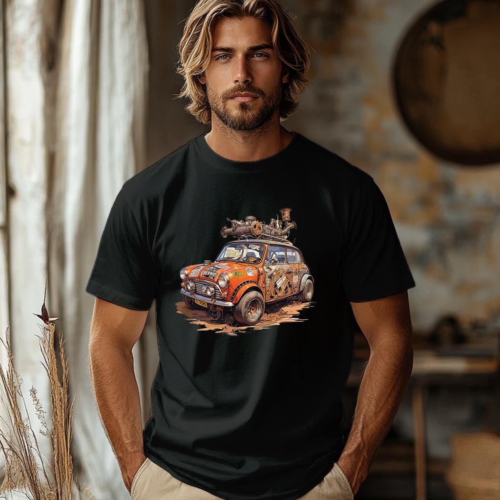 Camiseta Majica sa štampanim printom Cam 854, Muška, Crna