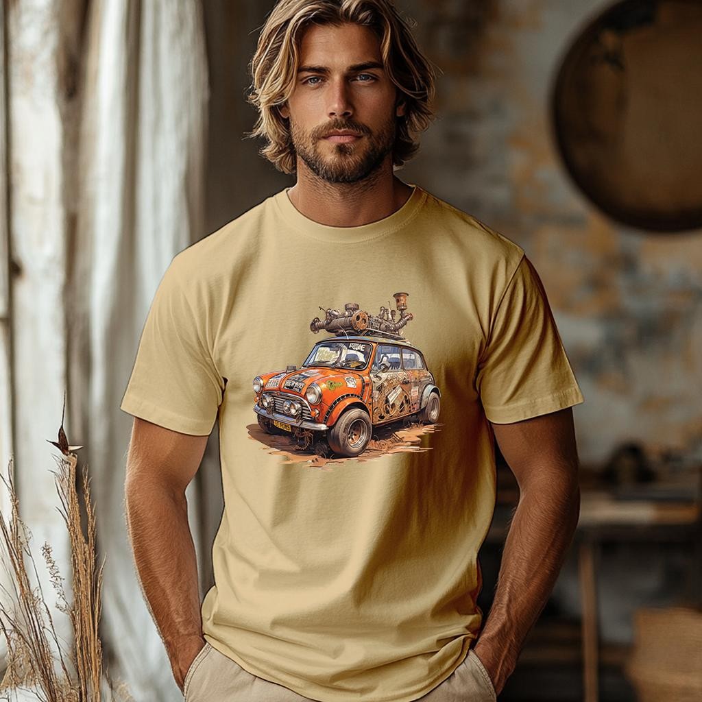 Camiseta Majica sa štampanim printom Cam 854, Muška, Pesak