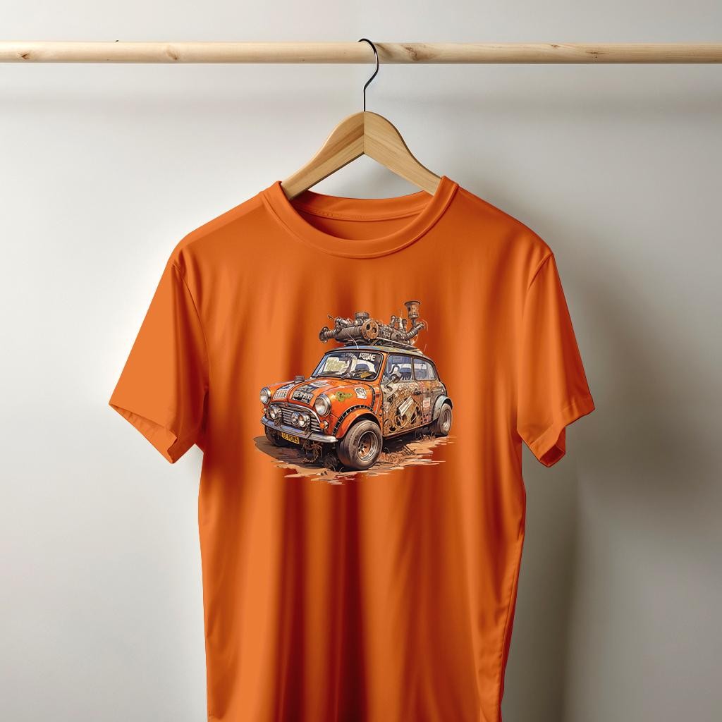 Camiseta Majica sa štampanim printom Cam 854, Muška, Narandžasta