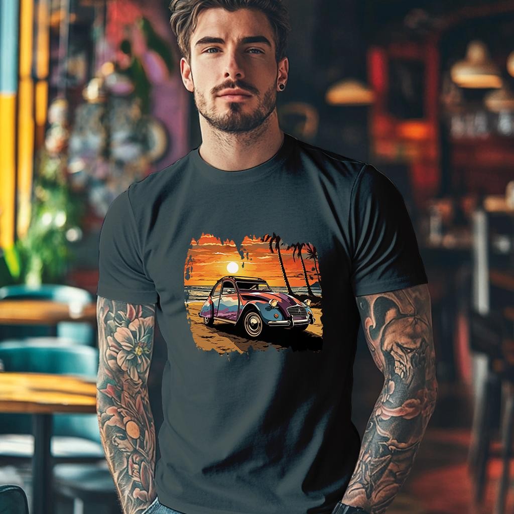 Camiseta Majica sa štampanim printom Cam 841, Muška, Teksas