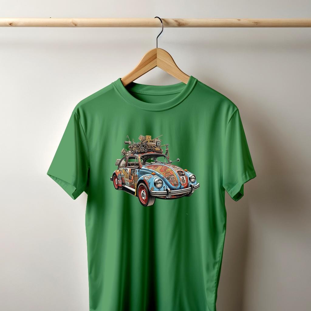 Camiseta Majica sa štampanim printom Cam 848, Muška, Zelena