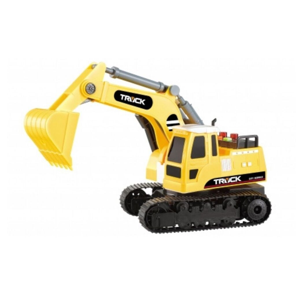 Igračka Bager rovokopač, Žuti