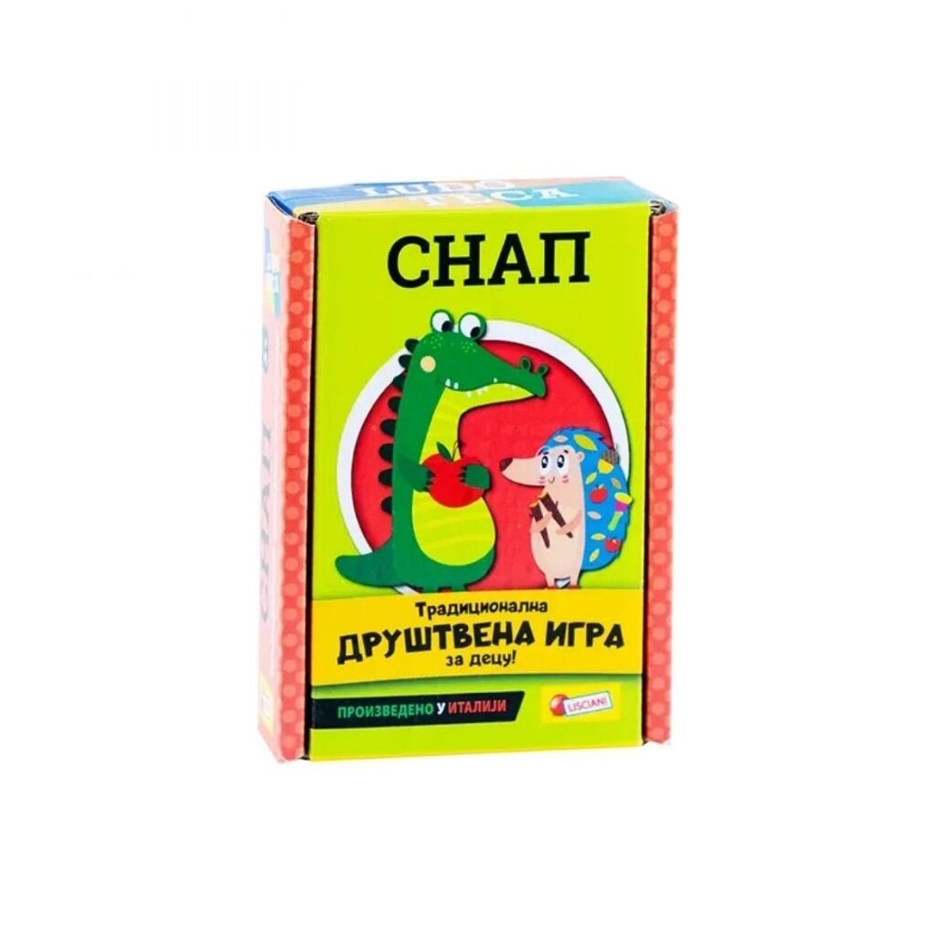 Lisciani Igra memorije i Snap 2 u 1