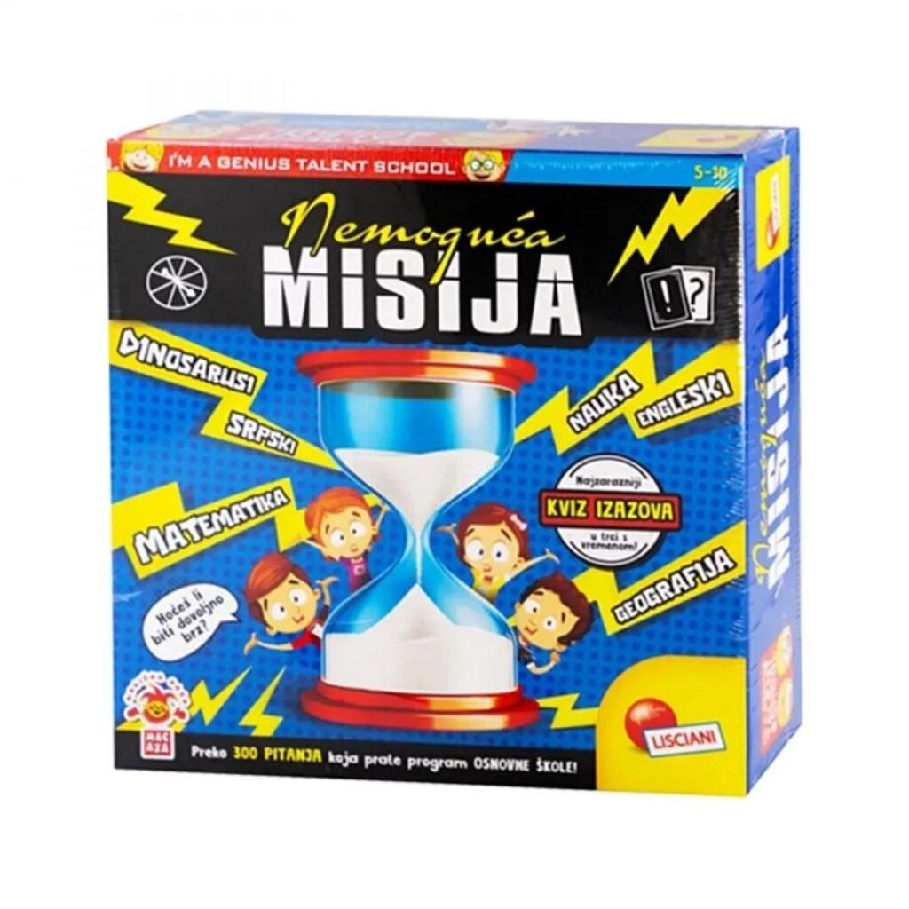 Lisciani Društvena igra Nemoguća misija