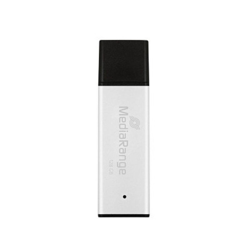 MediaRange Usb flash memorija MR1902, 3.0, 128 GB, Svetlosiva