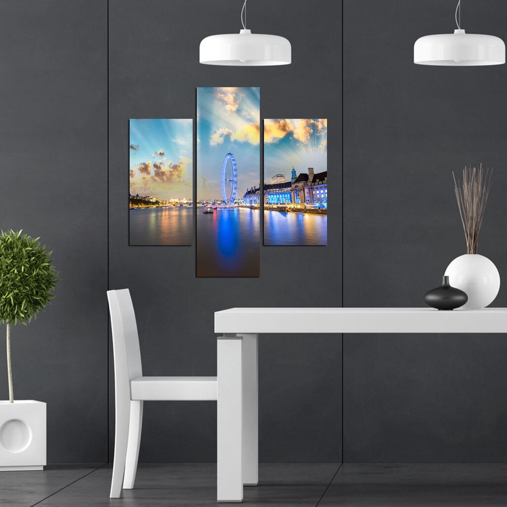 Wallity Set slika 3MDF-052, 3 Dela