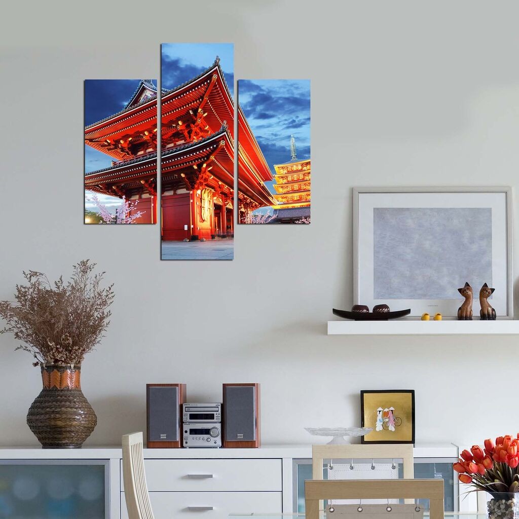 Wallity Set slika 3MDF-061, 3 Dela