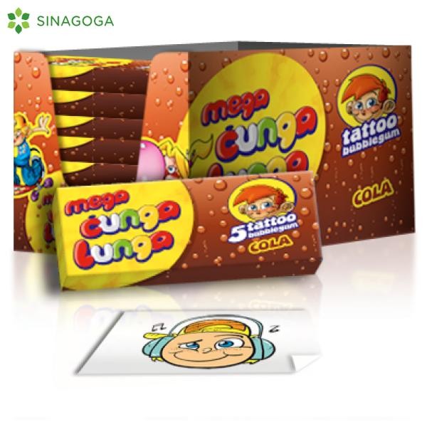 Čunga lunga Žvake tatto cola, 15g