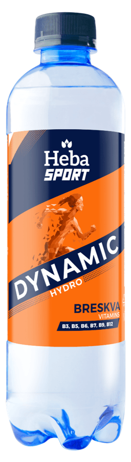 Heba Sport Negazirana voda Dynamic, Breskva, 0.5l