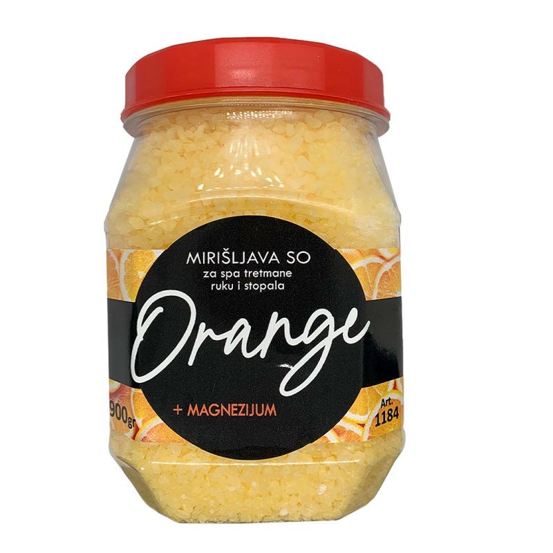 Mirišljava so za SPA, Narandža + Magnezijum, 900g