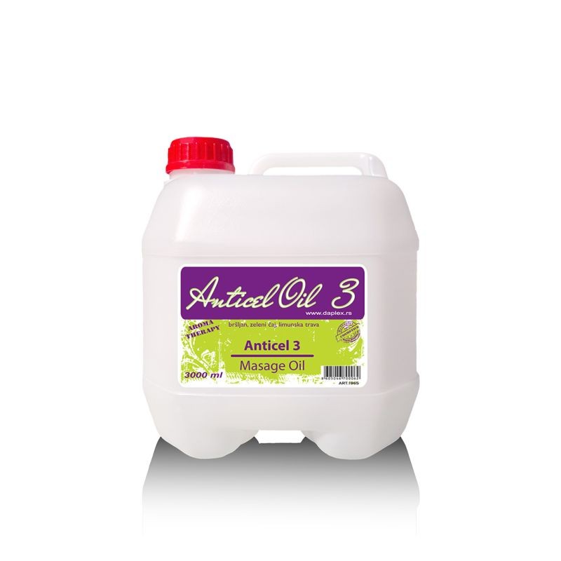 Daplex Ulje za masažu, Anticelulit, 3l