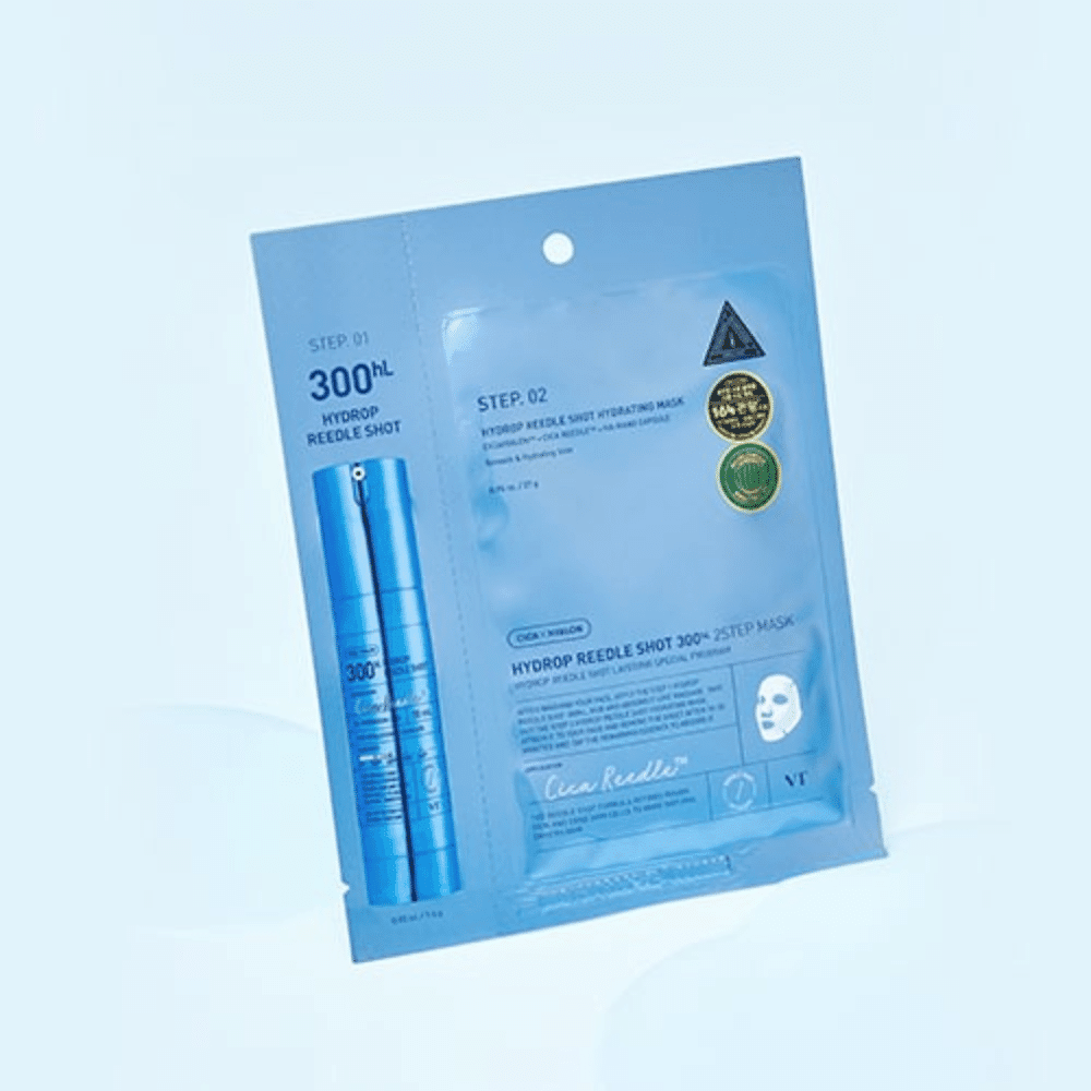 VT Cosmetics Set za negu lica Hydrop Reedle Shot 300hL 2 Step Mask